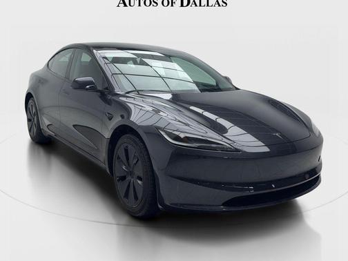 Stealth Grey 2025 Tesla Model 3 Long Range