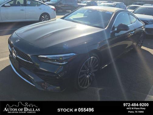 Gray 2025 Mercedes-Benz CLE 300 4MATIC Coupe