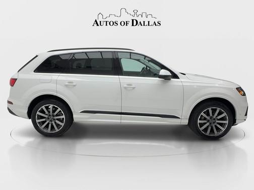 Carrara White 2023 Audi Q7 45 Premium Plus