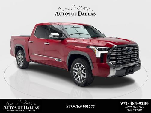 Supersonic Red 2022 Toyota Tundra Hybrid 1794 Edition