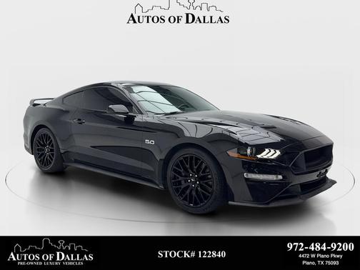 Shadow Black 2018 Ford Mustang GT Premium
