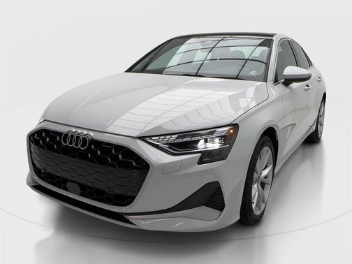 Glacier White 2025 Audi A3 Premium