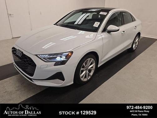 Glacier White 2025 Audi A3 Premium