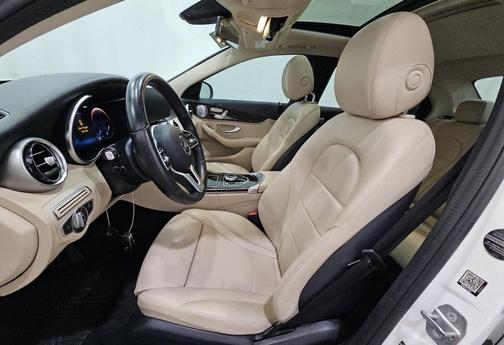 White 2021 Mercedes-Benz C-Class Sedan