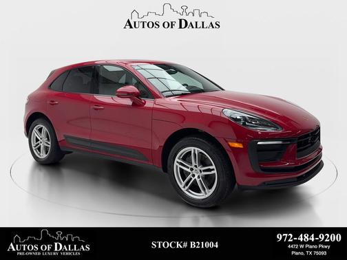 Red 2023 Porsche Macan T