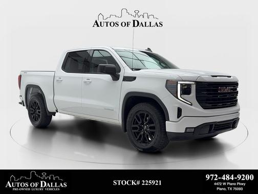 Summit White 2023 GMC Sierra 1500 Elevation