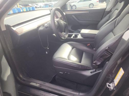 Solid Black 2024 Tesla Model Y Long Range Single Motor Rear-Wheel Drive