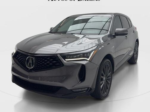 Liquid Carbon Metallic 2024 Acura RDX A-Spec Advance Package