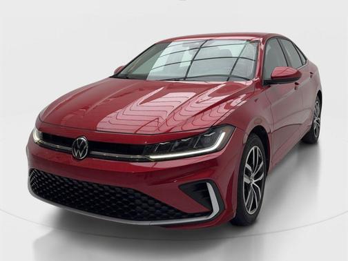 Red Metallic 2025 Volkswagen Jetta 1.5T SE