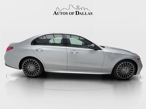 Silver 2023 Mercedes-Benz C-Class Sedan
