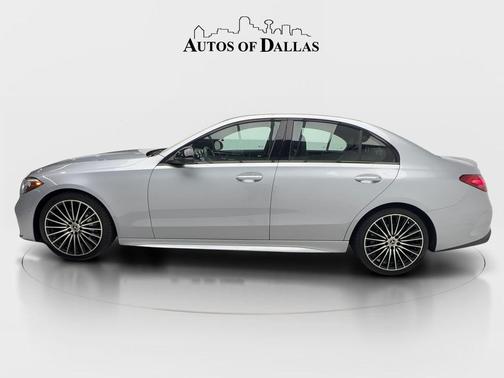 Silver 2023 Mercedes-Benz C-Class Sedan