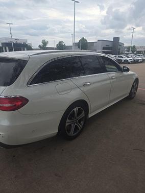 White 2018 Mercedes-Benz E-Class 4MATIC