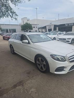 White 2018 Mercedes-Benz E-Class 4MATIC