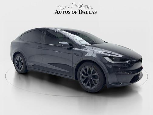 Stealth Grey 2025 Tesla Model X Long Range