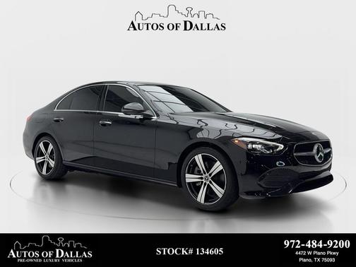 Black 2023 Mercedes-Benz C-Class Sedan