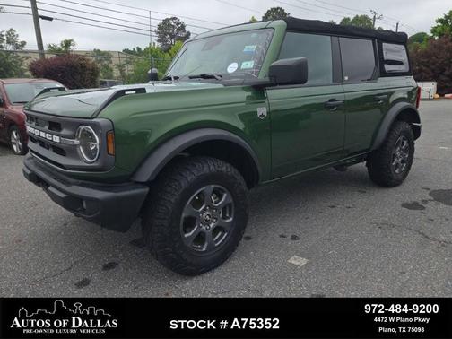 Eruption Green Metallic 2022 Ford Bronco Big Bend