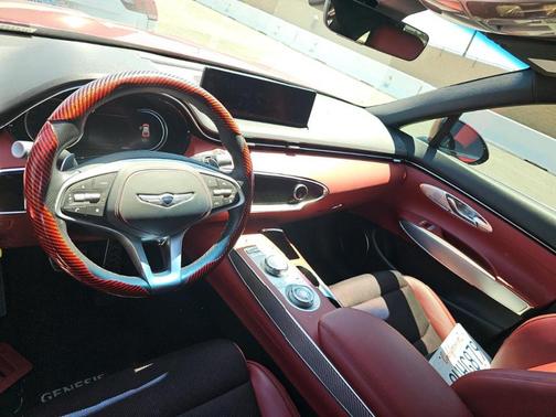 Mauna Red 2023 Genesis GV70 3.5T AWD Sport