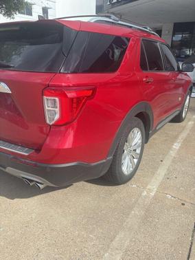 Rapid Red Metallic Tinted Clearcoat 2021 Ford Explorer King Ranch