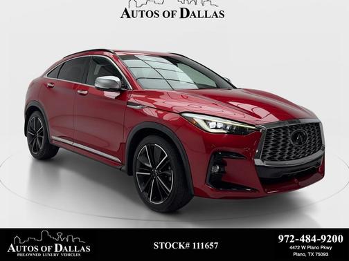 Dynamic Sunstone Red 2022 INFINITI QX55 SENSORY
