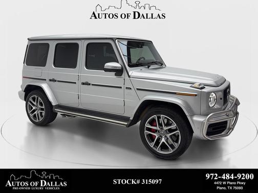 Silver 2019 Mercedes-Benz AMG G 63 4MATIC