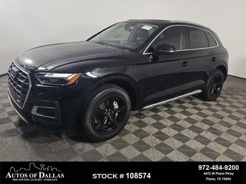 Brilliant Black 2023 Audi Q5 40 Premium