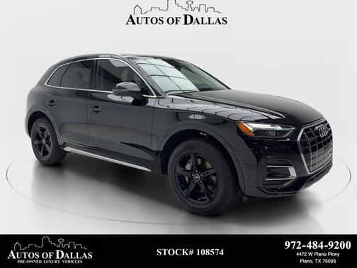 Brilliant Black 2023 Audi Q5 40 Premium