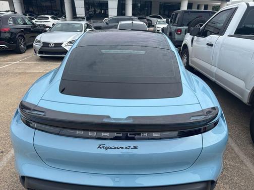Blue 2020 Porsche Taycan 4S