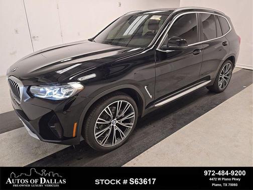 Jet Black 2023 BMW X3 sDrive30i