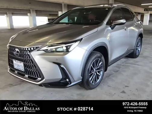 Atomic Silver 2025 Lexus NX 250 Base