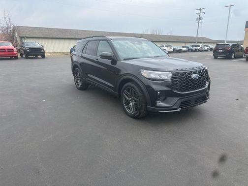 Agate Black Metallic 2026 Ford Explorer ST