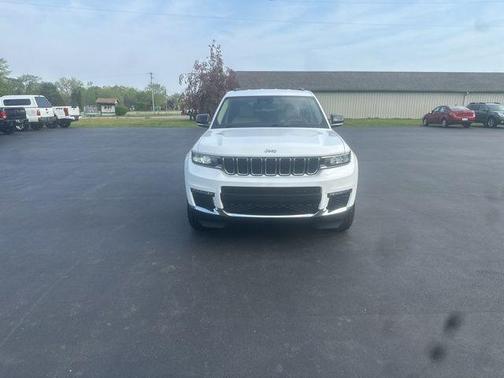 Bright White Clearcoat 2021 Jeep Grand Cherokee L Limited