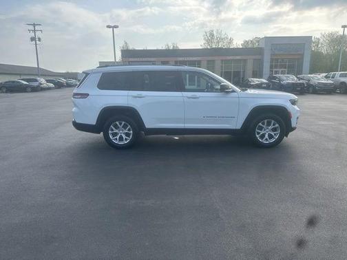Bright White Clearcoat 2021 Jeep Grand Cherokee L Limited
