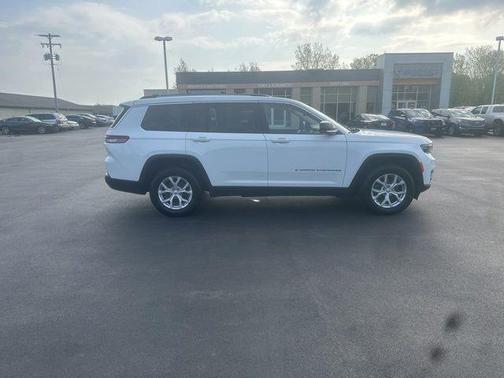 Bright White Clearcoat 2021 Jeep Grand Cherokee L Limited