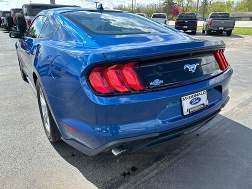 Atlas Blue Metallic 2022 Ford Mustang EcoBoost