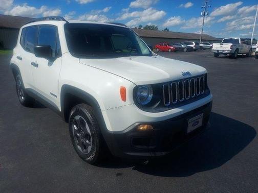 Alpine White 2017 Jeep Renegade Sport