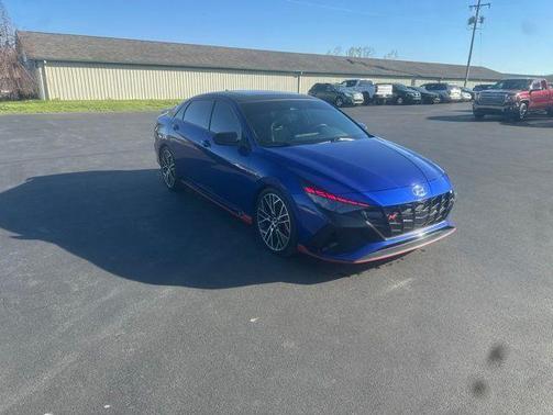 Intense Blue 2022 Hyundai ELANTRA N Base