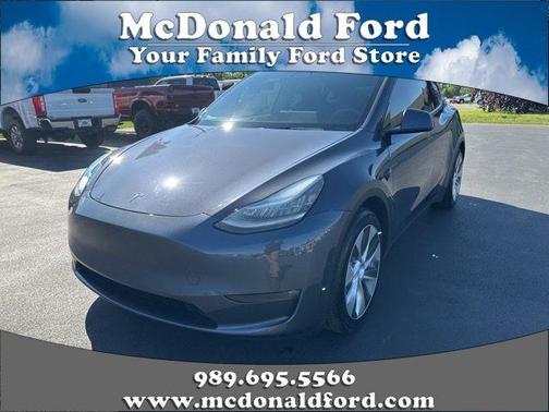Midnight Silver Metallic 2021 Tesla Model Y Long Range