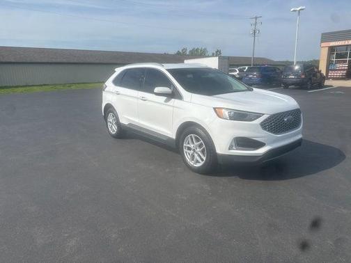Oxford White 2023 Ford Edge SEL