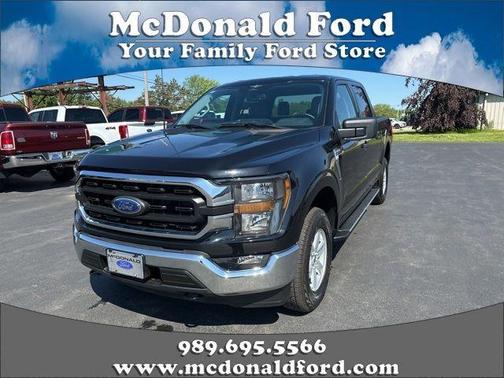 Agate Black Metallic 2023 Ford F-150 XLT