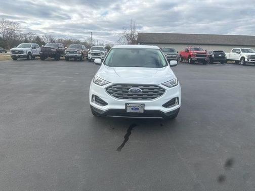 Oxford White 2021 Ford Edge SEL