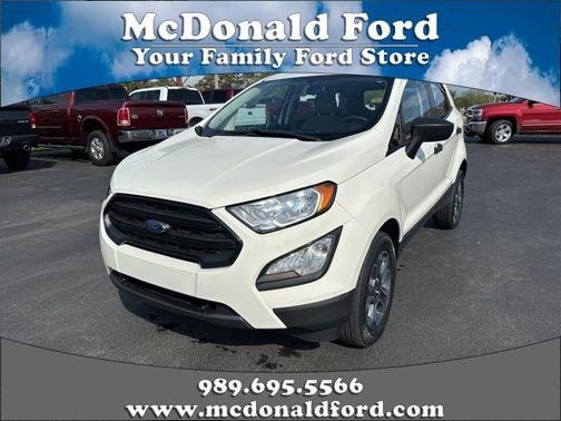 Diamond White 2020 Ford EcoSport S
