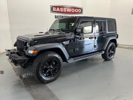 Black 2020 Jeep Wrangler Unlimited Sport S