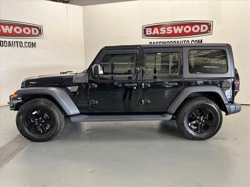 Black 2020 Jeep Wrangler Unlimited Sport S