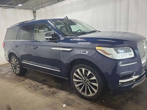 Blue 2020 Lincoln Navigator Reserve
