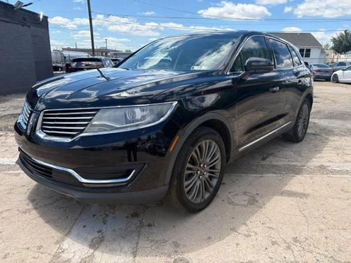 Black 2016 Lincoln MKX Reserve Sport Utility 4D