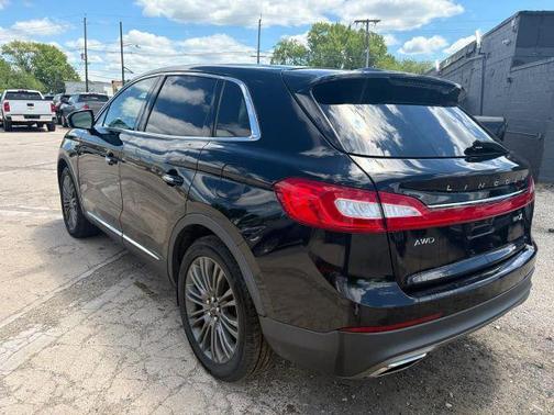 Black 2016 Lincoln MKX Reserve Sport Utility 4D