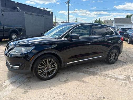 Black 2016 Lincoln MKX Reserve Sport Utility 4D