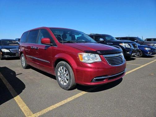 Red 2015 Chrysler Town & Country Touring Minivan 4D
