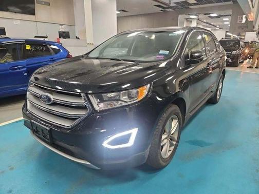 Black 2016 Ford Edge SEL