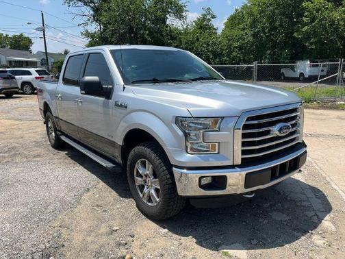 Gray 2016 Ford F-150 XLT Pickup 4D 5 1/2 ft